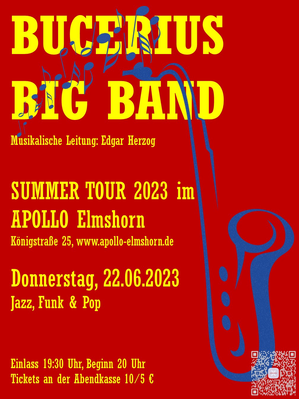 BBB SUMMER TOUR Plakat Apollo Elmshorn
